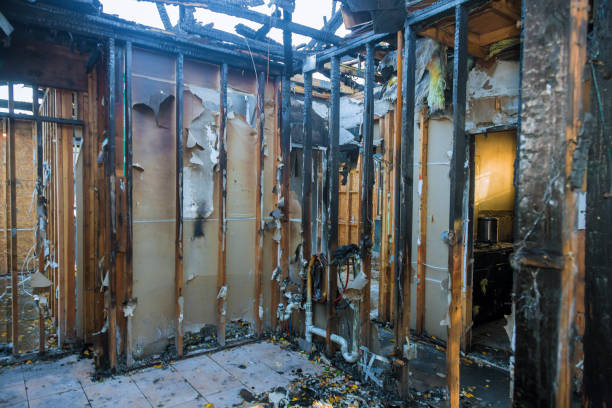 Professional Fire Damage Removal technician working in Hidden Hills, CA